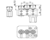Dreifach-Spannzangenhalter HVWP-X3-17